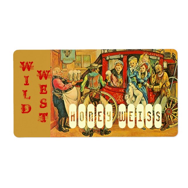 Homebrewing Supplies Beer Brewing Labels Customise (Front)