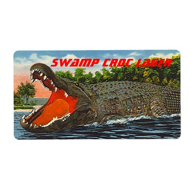 Homebrewing Supplies Beer Brewing Labels Customise (Front)