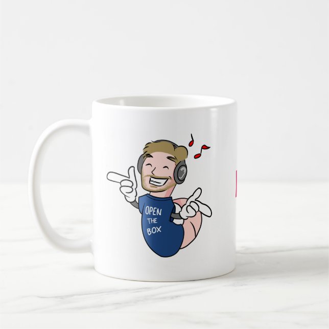 Homechoir Earworm Ben Mug (Left)