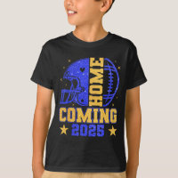 Homecoming 2025 Hoco Football Mama Girl Blue Gold