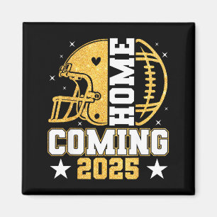 Homecoming 2025 Hoco Football Mom Mama Girl Footba Magnet