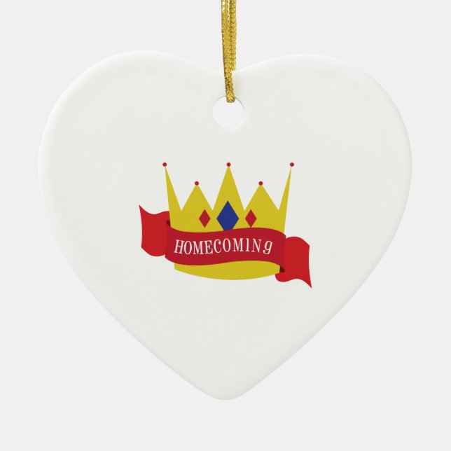 Homecoming Ceramic Tree Decoration (Front)