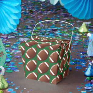 Homecoming Football Theme Celebration Party Favour Box
