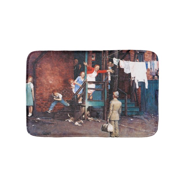 Homecoming G.I. Bath Mat (Front)