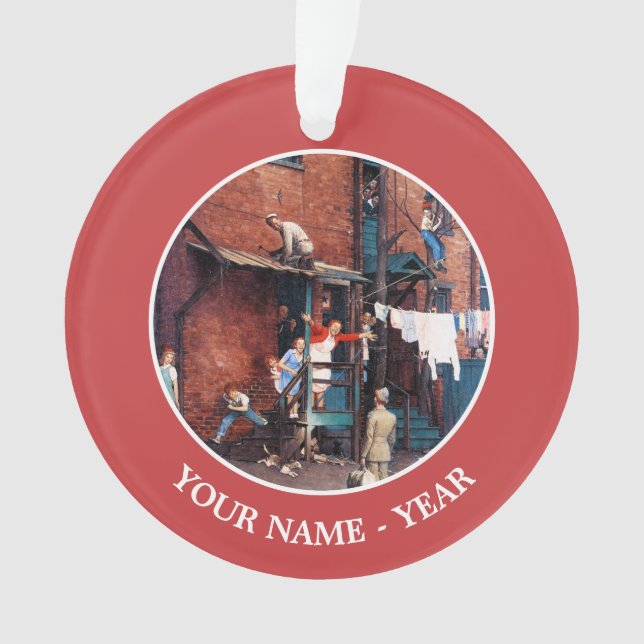 Homecoming G.I. Ornament (Front)