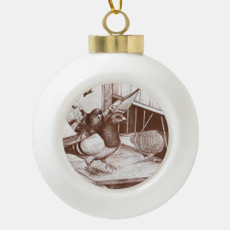 Homecoming Homers Ceramic Ball Christmas Ornament