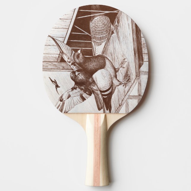 Homecoming Homers Ping Pong Paddle (Front)