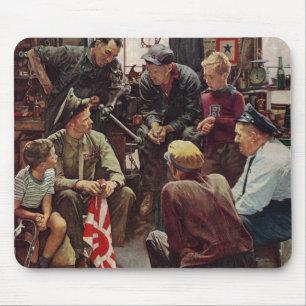 Homecoming Marine Mouse Pad