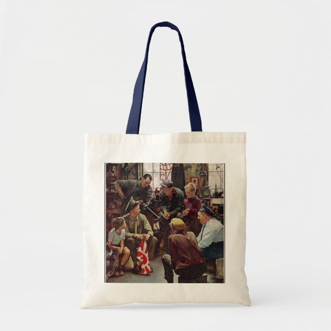 Homecoming Marine Tote Bag (Front)