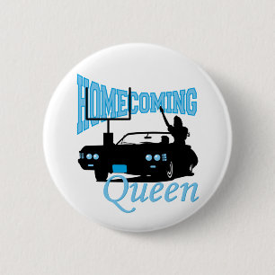 Homecoming Queen 6 Cm Round Badge