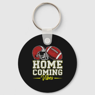 Homecoming Vibes For Teens Football Game Outfits D Key Ring