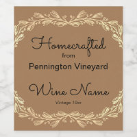 Homecrafted Handmade Wine