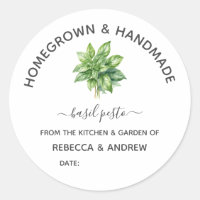Homegrown & Handmade Basil Pesto Home Canning