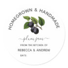 Homegrown & Handmade Plum Jam Vintage