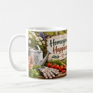 Homegrown Happiness Gardening Mug