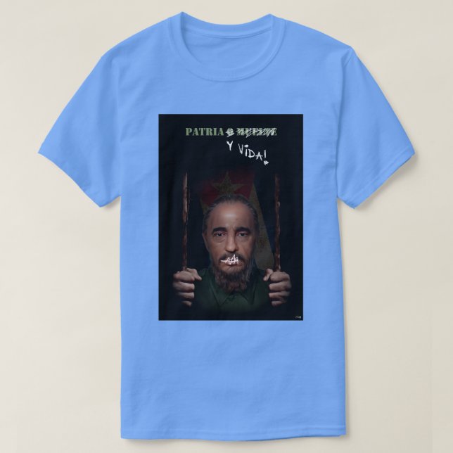 Homeland and life Cuba Fanart T-Shirt (Design Front)