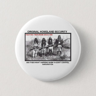 Homeland Security 1492 6 Cm Round Badge