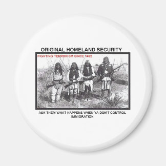 Homeland Security 1492 Magnet