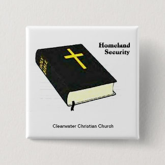 Homeland Security 15 Cm Square Badge
