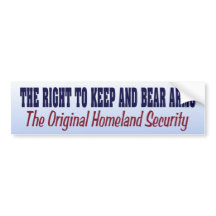 Homeland Security is  Right to Keep and Bear Arms