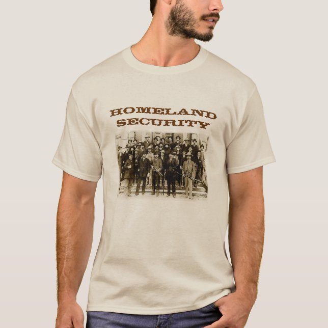 Homeland Security Mens Shirt (Front)