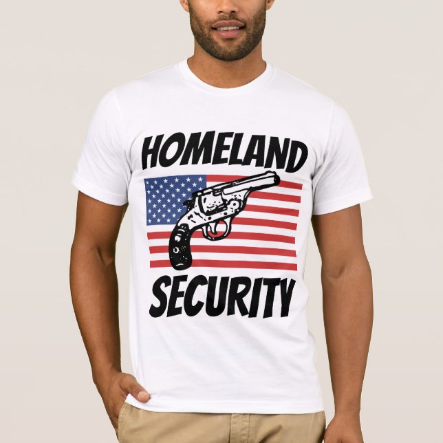 HOMELAND SECURITY PATRIOTIC T-SHIRTS (Front)