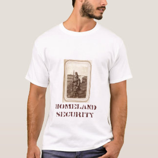 Homeland Security T-Shirt (blank back)