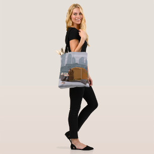 Homeless Man Tote Bag