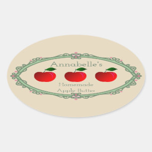 Homemade Apple Butter Label