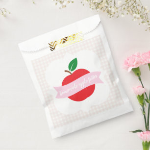 Homemade Apple Fritter Favour Bags