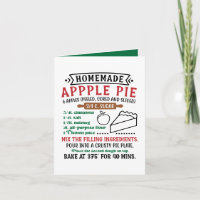 Homemade apple pie recipe customisable