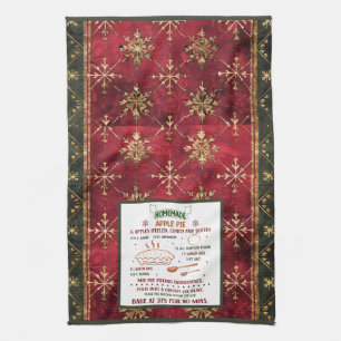 Homemade Apple Pie Recipe Kitchen Towels