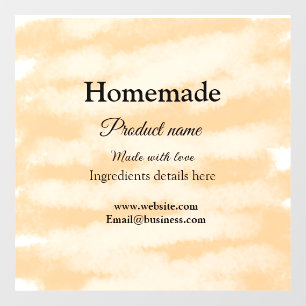 Homemade bakery made with love add text website