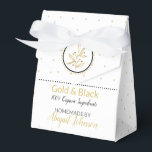 Homemade Bath & Body Packaging | Gold & Black Favour Box<br><div class="desc">For your handmade and homemade sugar scrubs, lotions, creams, body butters, and soaps, customise this box to accommodate your recipe. Fully customisable, so it can be used for any scent or flavour -- and not just bath and body gifts. We've created these black and gold gift boxes so they may...</div>