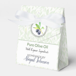 Homemade Bath & Body Packaging   Olive Oil Box