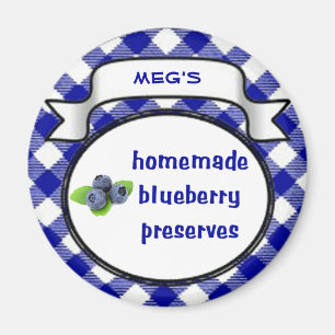 Homemade Blueberry Preserves Magnet