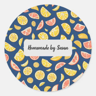 Homemade by Susan | Oranges and lemons sticker