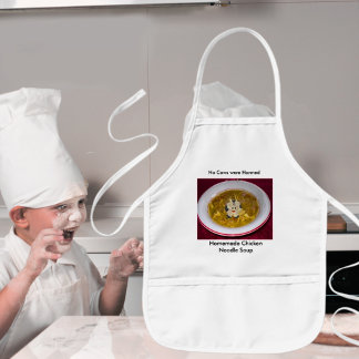 Homemade Chicken Noodle Soup No Cows Kids Apron