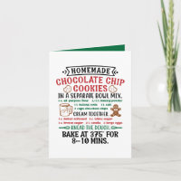 Homemade chocolate chip cookies customisable