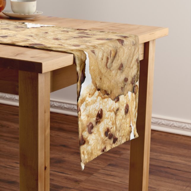 Homemade Chocolate Chip Cookies Short Table Runner (In Situ)