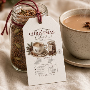 : Homemade Christmas Chai Spice Blend Recipe Gift  Tags