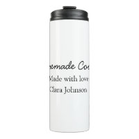 Homemade cookiers add your text name custom throw