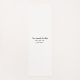 Homemade cookiers add your text name custom throw yoga mat