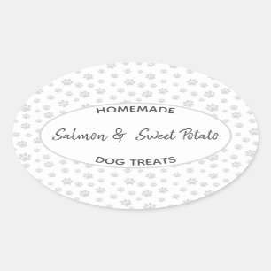 Homemade Dog Treat Label