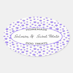 Homemade Dog Treat Label