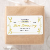 Homemade Food Labels - Baked Goods, Condiments