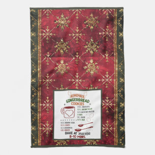 Homemade Gingerbread Cookies Recipe Kitchen Towels