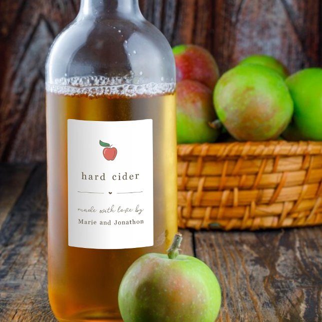 Homemade Hard Cider Gift Label (Creator Uploaded)