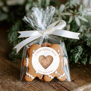 Homemade Holiday Baking Gift Classic Round Sticker