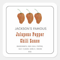 Homemade Hot Sauce Jalapen Pepper Chilli Sauce  La